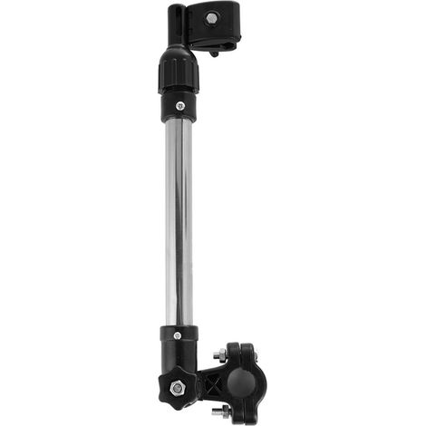 Support de parapluie rétractable pour poussette/vélo en acier inoxydable MBC (1/5)