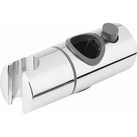 Cabezal de ducha ajustable de 23 mm, soporte para barra deslizante, abrazadera de repuesto para baño, soporte de rociador giratorio de 360 grados, toma de asiento (1/5)