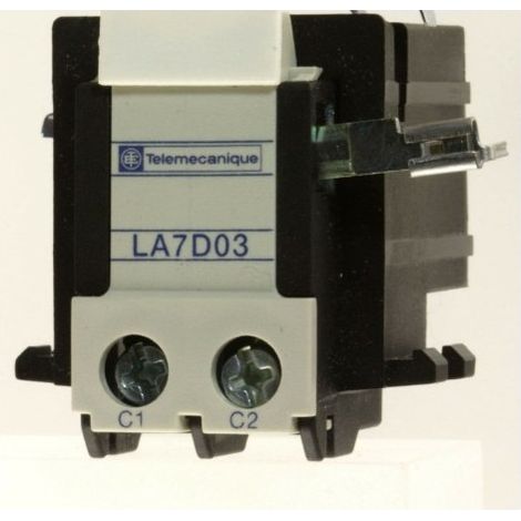 Telemechanique LA7D03B Interruttore OLR trip reset unit 24V AC/DC