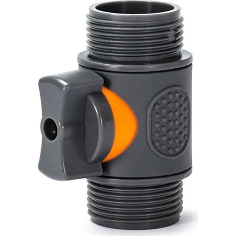 Rallonge de filetage externe de 3/4" - Connecteur rapide - 2 distributeurs pour contrôle des débits d'eau (1/5)