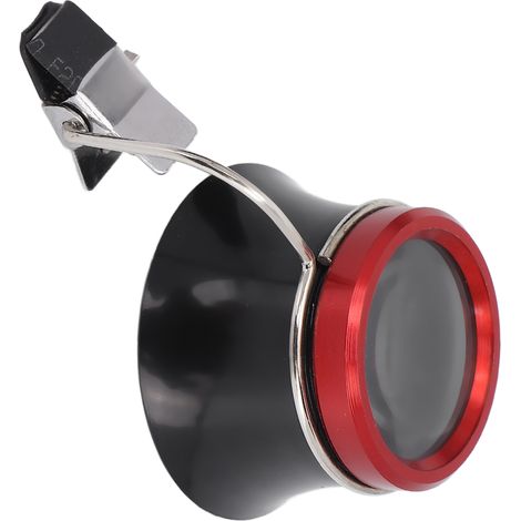 Loupe oculaire professionnelle portable 5X avec clip pour la réparation de montres, de pièces de monnaie et de timbres (1/5)