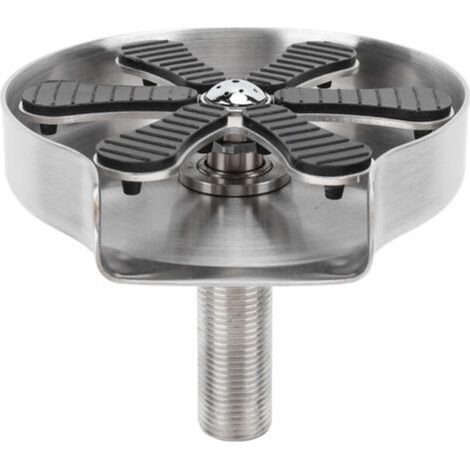 Lave-verres automatique haute pression, rinceur de verre, nettoyeur en acier inoxydable à poussoir, adapté aux éviers de cuisine de bar, pieds longs