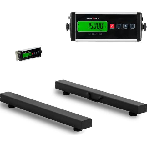 Barre de pesée digitale 1 500 kg / 500 g 100 x 10 cm Bluetooth - Balance animaux (1/4)