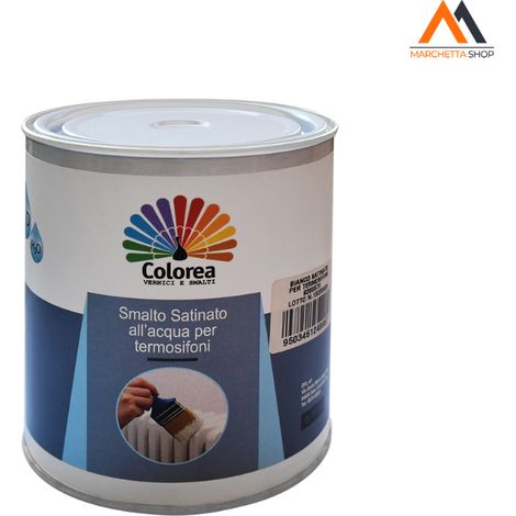 SMALTO PER CALORIFERI 'COLOREA' ml. 750 bianco satinato