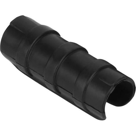 Tube de tuyau de cadre de serre noir et clip de film - DUO - 50pcs (8cm) (1/4)