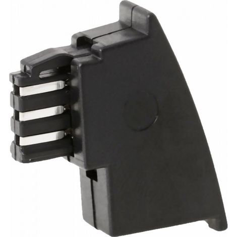 helos Helos Adapter TAE F Stecker/6P4C Buchse, Bel. A, (014037)