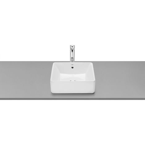 LAVABO SBENC.CUAD.ORIF.P/GRIF.THE GAP WB OC 390X370X130 BL (1/2)