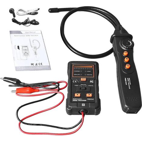 Multifunktionaler Leitungsfinder, digitaler und analoger Dualmodus-Leitungsdetektor, elektrischer Drahtsucher mit Unterbrechungsfunktion