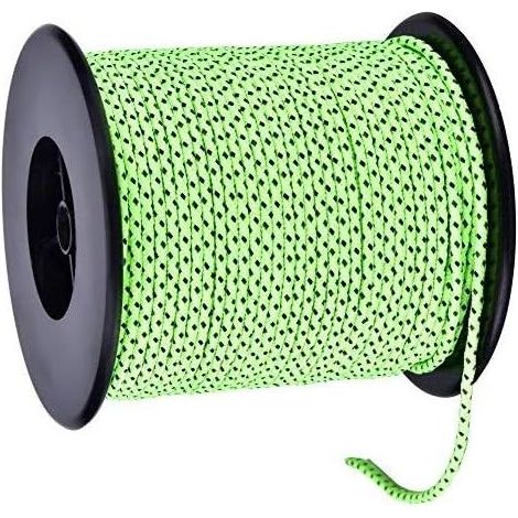 Corde De Tente - Corde Polyester Réfléchissante 50 M - Pour Camping Extérieur - 2,5 Mm - Vert (1/5)
