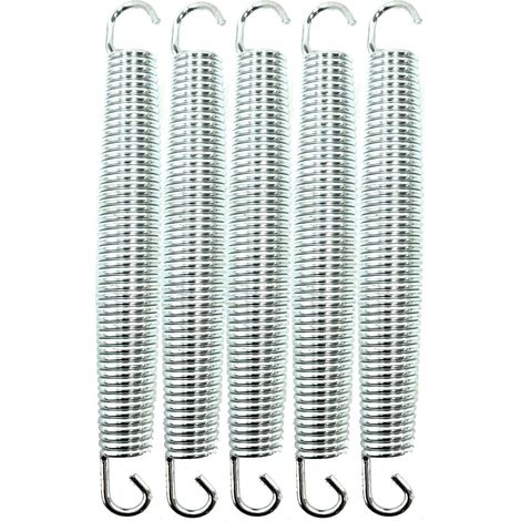Trampoline Springs Replacement Trampoline Springs Galvanized Iron Springs Rustproof Durable Trampoline Accessories 216mm/8.5" (1/4)