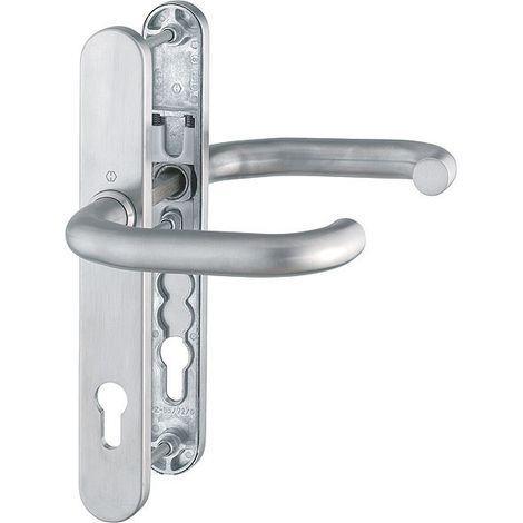 HOPPE® Drückergarnitur mit Schmalschild Paris RD-E138GF/3357N, Edelstahl, 3335236 (1/5)