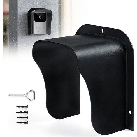 Copertura per campanello, copertura per tastiera di controllo accessi, copertura protettiva impermeabile in metallo per videocitofono wireless, sistema di controllo accessi, tastiera RFID