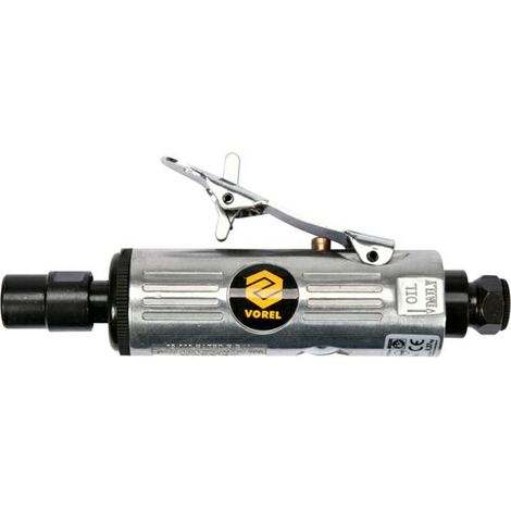 Smerigliatrice pneumatica diritta 25000 giri/min, diametro 6 mm / 81107 / vorel