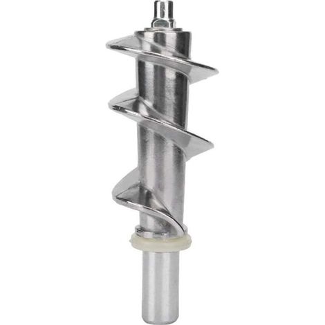 Lntyq Accessoires de remplacement de hachoir à viande électrique à vis de hachoir à viande en acier inoxydable pour la cuisine à domicile (1/5)