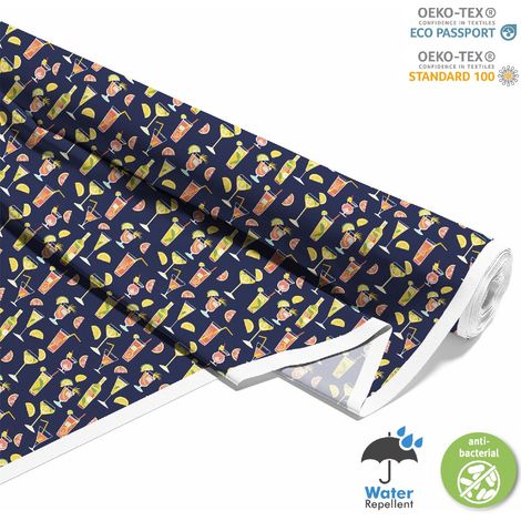 TESSUTI DECORATIVI PER ESTERNI OXFORD - Motivo Cocktail  DX8484 (1/5)