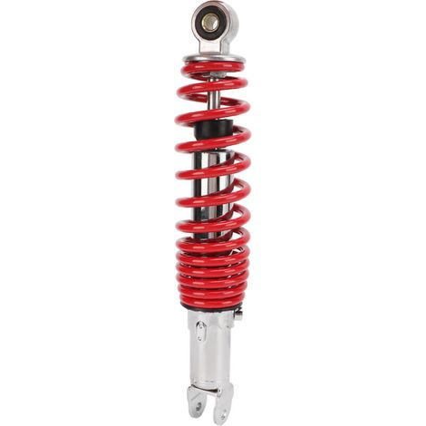 Generic Motorcycle Rear Shock Absorber, Exquisitely Made, Steel Alloy Spring Shock Absorber, 300mm, 3000lb, for JOG 100 Runners (red). (1/5)