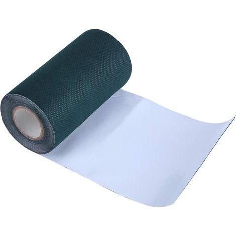 Ruban de Gazon Artificiel - Ruban de Gazon Artificiel Auto-adhésif à Joint synthétique pour pelouse, jointoiement de Tapis, Connexion de Faux Gazon (5mx15cm) (1/5)