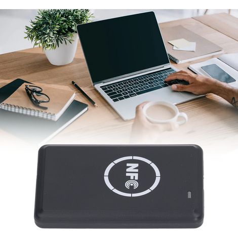 Lecteur/graveur NFC, lecteur/graveur de cartes d'accès IC/ID, duplicateur de porte-clés d'ascenseur entièrement crypté + 5 cartes T5577 + 5 clips UID + câble de données USB (1/5)
