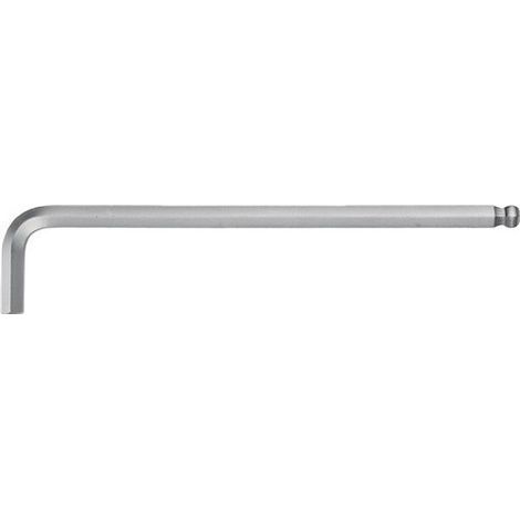 Llave Allen Acodada Ancho De Llave 7 Mm Larga,Cabeza Esferic