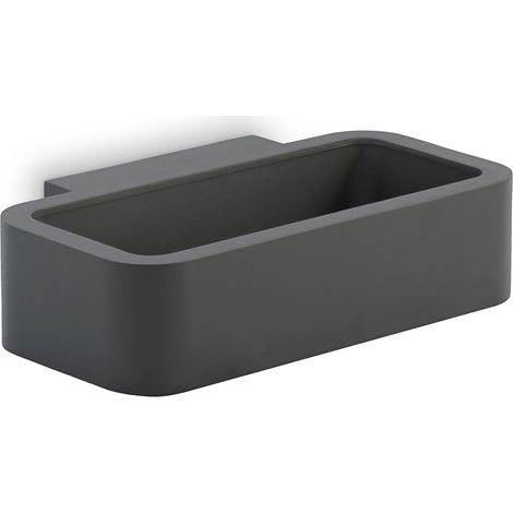 Applique RHIN IP54 LED COB 7W 448lm(283lm) CRI80 3000K 40º,40º up-down Anthracite (1/5)