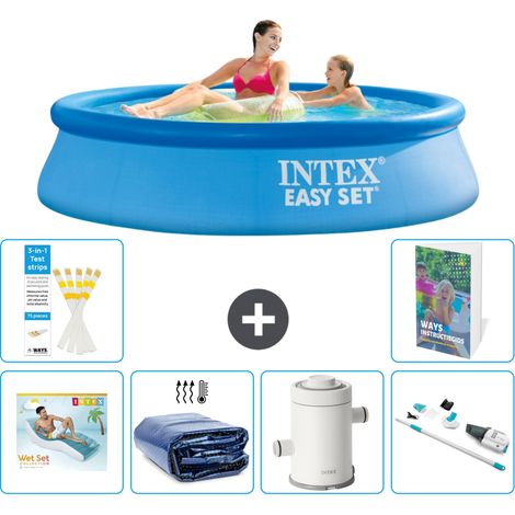Easy Set Pool Rund - 244x61 cm - 7-teilig S87