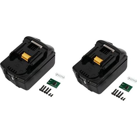 Boîtier plastique emboîtable, carte de protection et de détection de cellule unique pour batterie 18V BL1840 BL185 (1/5)