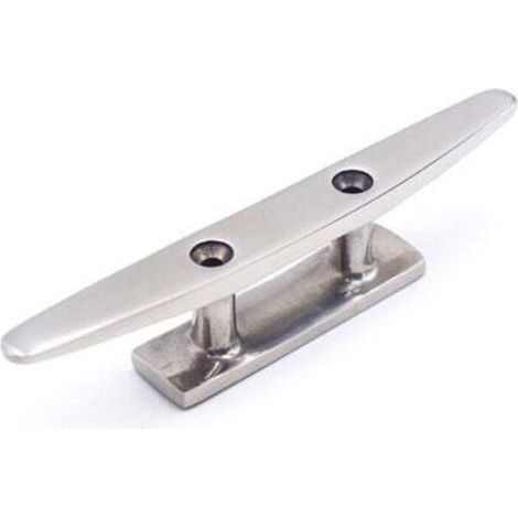 [NEVER USED] Stainless steel marine cleats, stainless steel marine mooring pontoon platform rope cleats