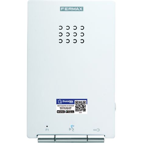 Teléfono portero electrónico compacto DUOX PLUS, manos libres, plástico ABS resistente