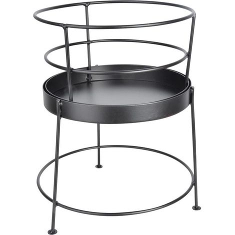 Esschert Design Feuerkorb für Schwedenfeuer Ø 31,1 cm - Metall (1/2)