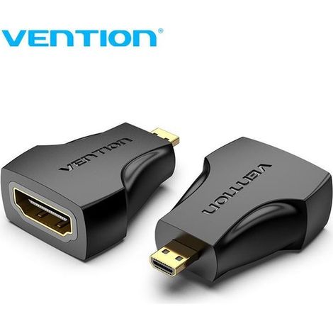 Adaptateur Micro HDMI vers HDMI - Full HD 1080p - Connecteurs plaqués or (1/5)