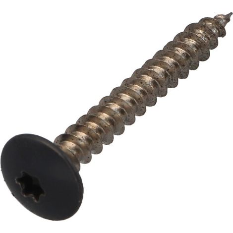 Vis Penture 5X40 Filetage total TORX T20 Acier zingué RAL7015 gris ardoise-1 pièce