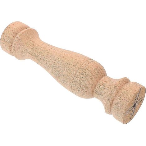 Piliers et colonnes de meubles en bois sculpté, avec pieds en bois naturel, de 20 cm de haut, adaptés à la décoration intérieure. (1/5)