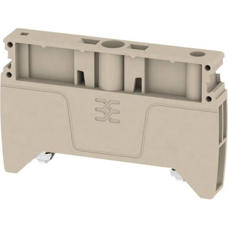 Weidmuller AEB 35 SC 1 morsetto elettrico beige scuro