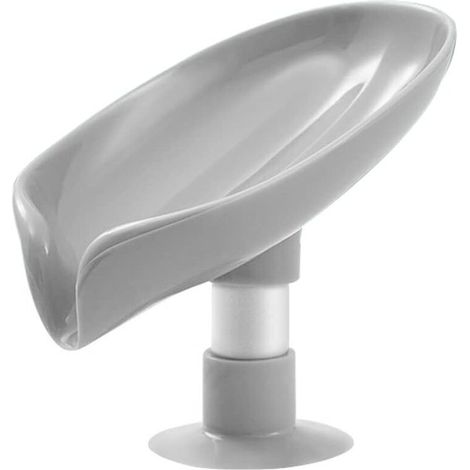 1 Pièce Porte-Savon en Forme De Feuille Porte-Savon Auto-drainant Porte-Savon Plateau De Vidange Boîte à Savon avec Ventouse pour Douche Salle De Bain Baignoire éponge Laveur Salle De Gym Douche-Ensol (1/5)