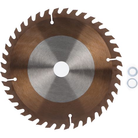 Lame de scie circulaire carbure TCT 40 dents 8 pouces x 25,4 mm pour coupe du bois outillage menuiserie (1/5)