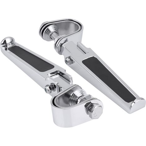 Supports moto avec attaches de protection moteur pour repose-pieds 1" à 1-1/4" (1/5)