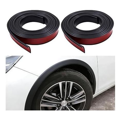 Car Wheel Arch Trim, Rubber Eyebrow Protector Anti Collision Tape for Sedan Van SUV (1/5)