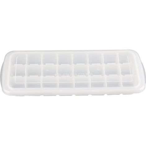 à glaçons en Silicone 24 grilles avec couvercle scellé, moule glace (1/5)