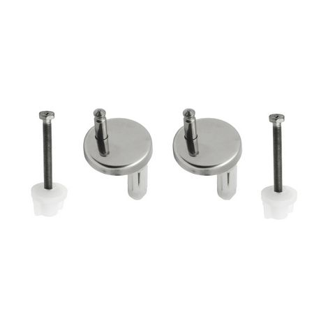 CERNIERA REGOLABILE PASSANTE/ESPANSIONE IN ACCIAO INOX- Cromo- DH- pezzi 1