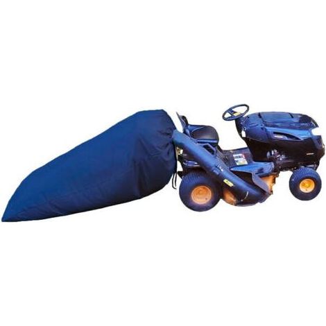 Sac à Feuilles pour Tracteur à Gazon, Feuilles de pelouse Sac de Collecte des déchets Sac de Rangement pour Outils de Nettoyage de Jardin, Collecte Rapide et Facile des Feuilles 97 x 55 pouces (1/4)