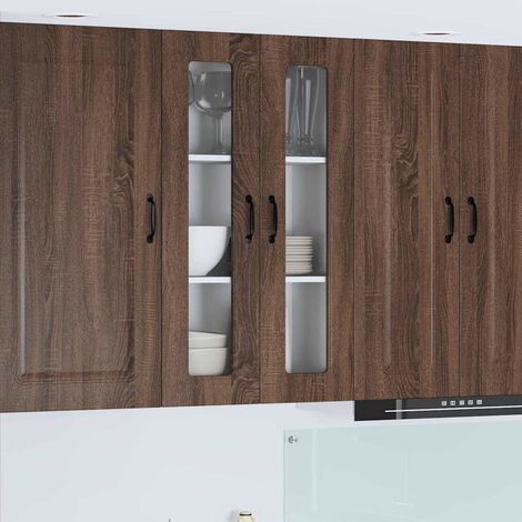 Pannello lavastoviglie Kalmar Rovere Marrone 60 x 31 x 100 cm vidaXL