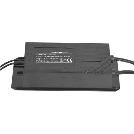 Transformateur électronique NP-7500-30 pour enseigne lumineuse au néon, alimentation 7,5 kV 30 mA (1/5)