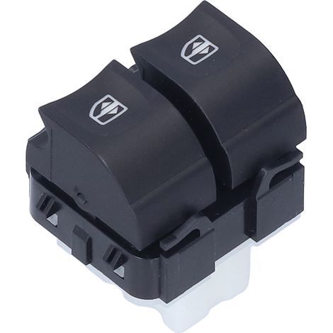 Bouton de commande de vitre 254118722R Noir Remplacement pour CAPTUR Mk1 2012 à aujourd'hui (1/5)