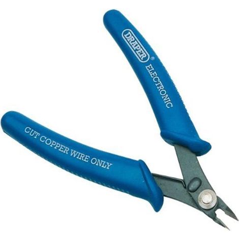 Draper 52589 130 mm Flush-Cut Electronics Nippers