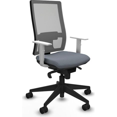 piqueras-y-crespo Chaise de bureau Horna gris ergonomique (1/3)