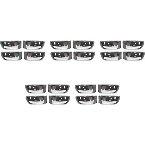 Lot de 20 poignées de porte intérieures chromées pour Toyota Camry CV36 2002-2006 69206-33030LH 69205-33040RH (1/5)