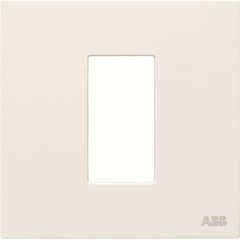Zenit Plaque 1 Module Blanc 2CLA217100N1102 ABB N2171BL
