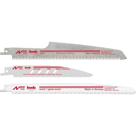 Set di lame per sega Einhell a sciabola Grigio 3pz [49576105] (1/4)
