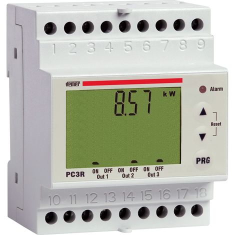 Centrale de Gestion des Charges Anti Coupure 3 Charges Non Prioritaires Contrôlables Vemer VE467700 PC3R