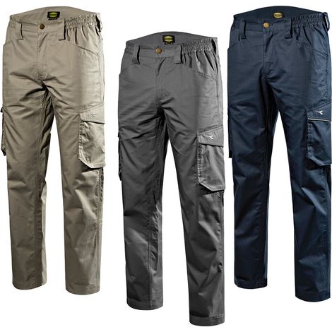 Pantaloni da lavoro Diadora Staff Light Cotton - XXL - Beige